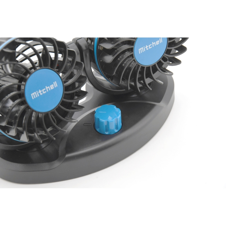 Auto-Armaturenbrett-Ventilator mit USB 3W/5V schwarz
